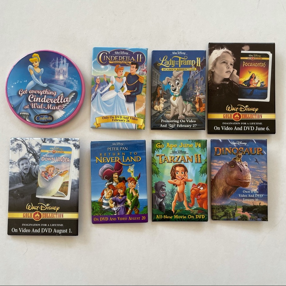 Disney Promotional Pins (8)